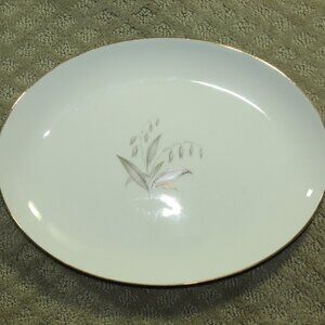 Vintage Kaysons Fine China Japan Golden Rhapsody 1961 12 1/4" x9" Platter